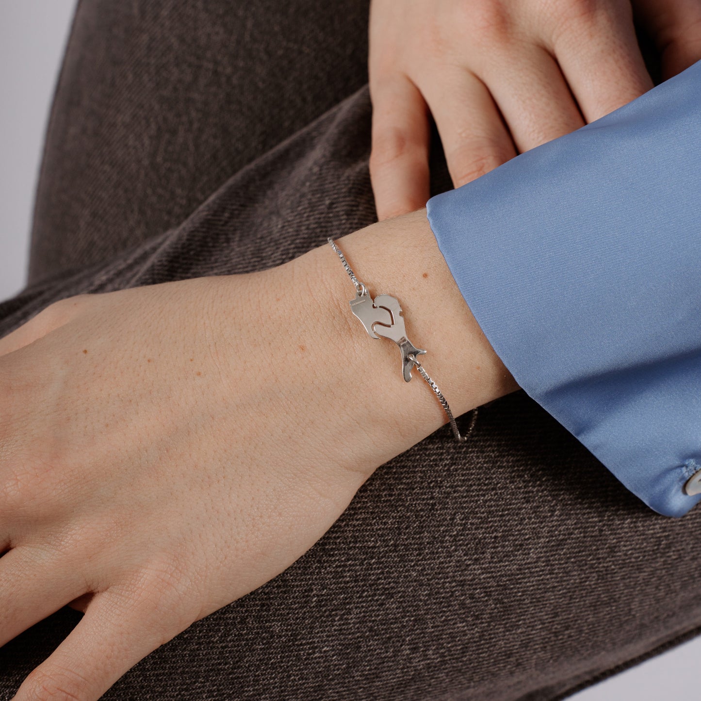 Bracciale Collezione Venessie con maglia veneziana